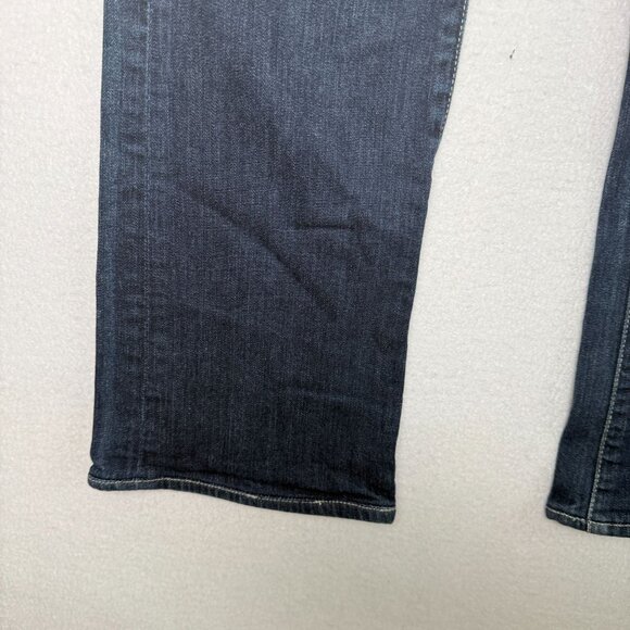 7 For All Mankind Bootcut Women Stretch Jeans Sz 30 Signature Wave Pocket Design - Picture 4 of 9